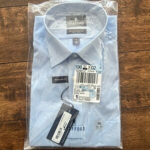 Brand new Stafford men’s long sleeve dress shirt